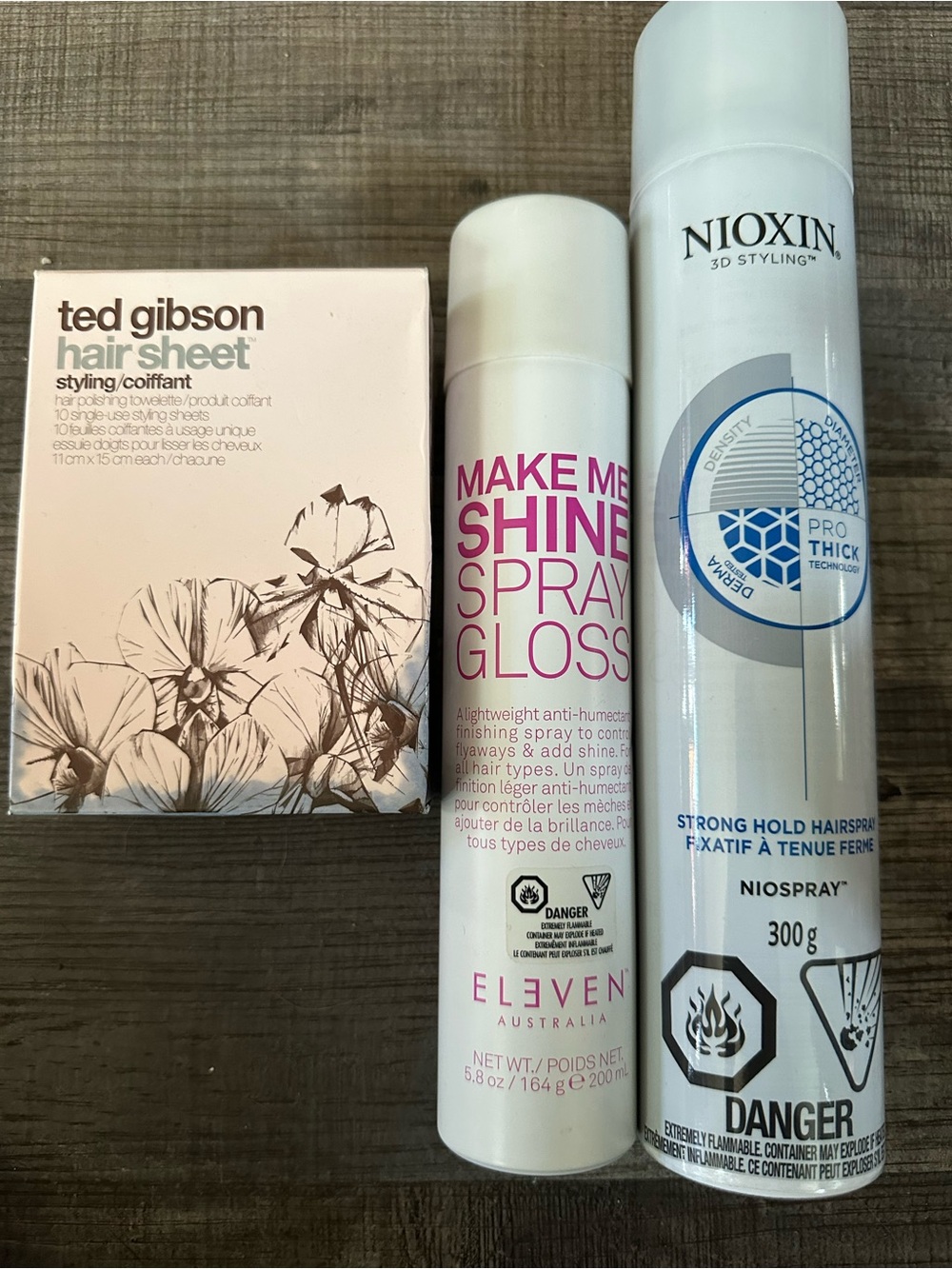 Make Me Shine Spray Gloss - White